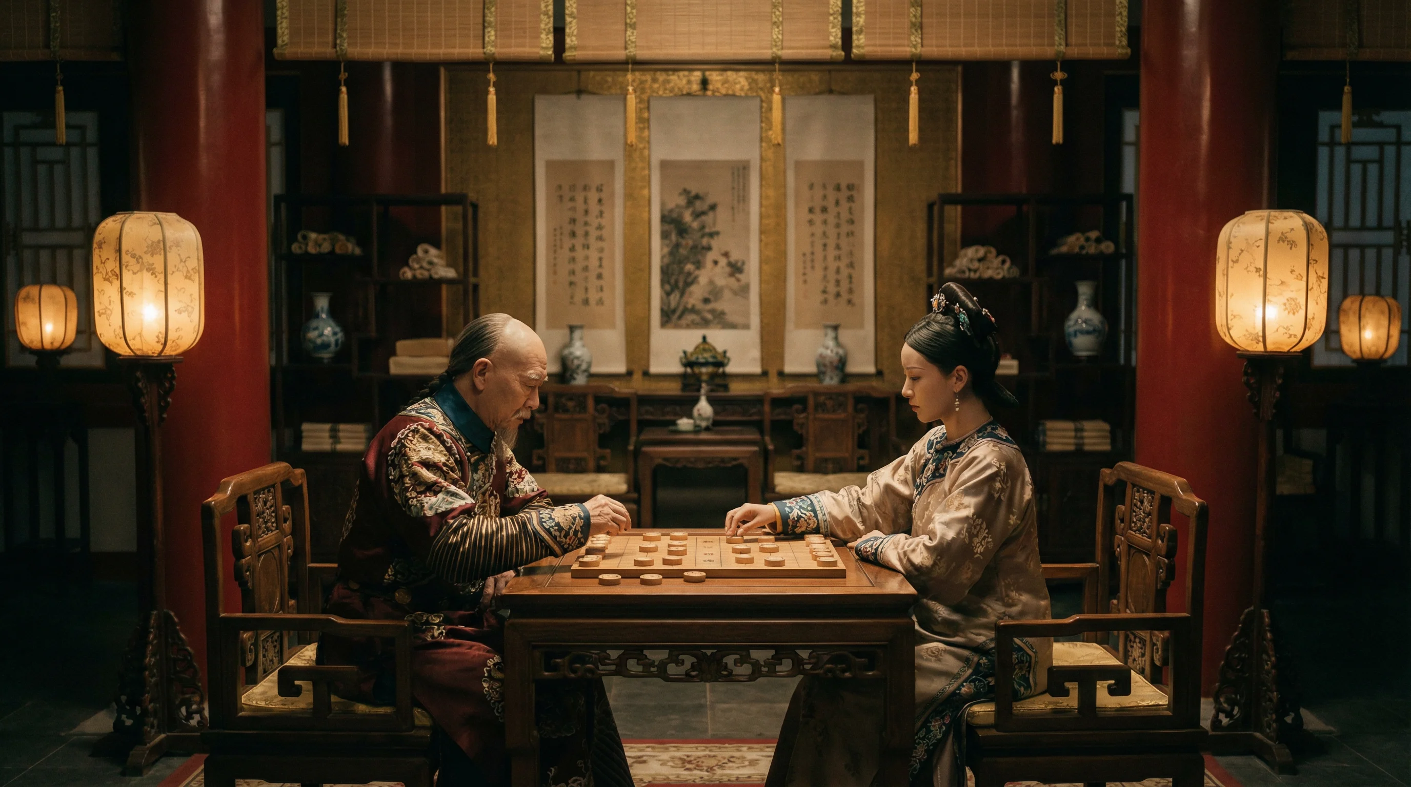 开元棋牌文化纪录片封面 - 天下棋牌 盛唐弈风